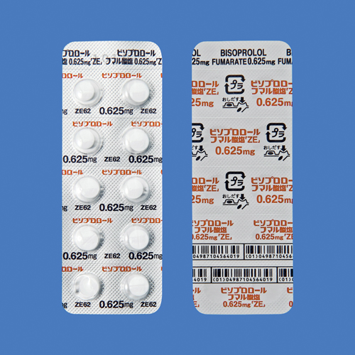 ビソプロロールフマル酸塩錠0.625mg「ZE」｜製品情報｜医療関係者向け情報サイト｜全星薬品工業