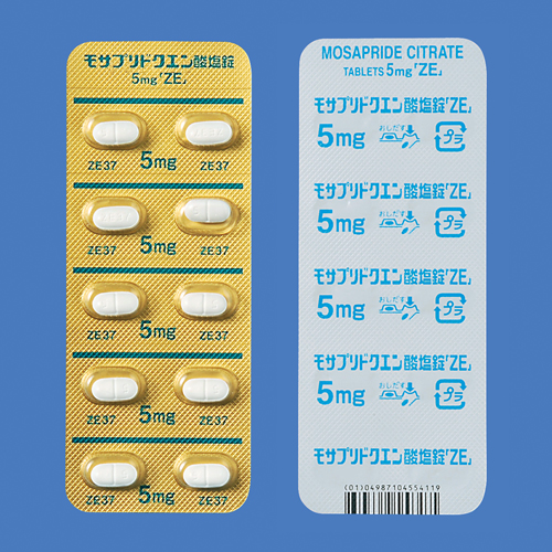 モサプリドクエン酸塩錠5mg「ZE」｜製品情報｜医療関係者向け
